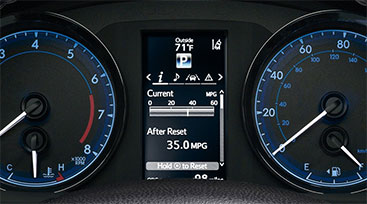 Toyota Dashboard Cluster