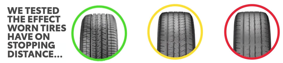 Tires and stopping distance